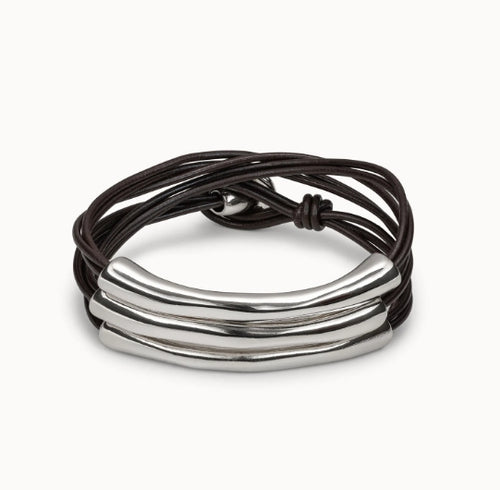 O No Tubi Bracelet Set Silver