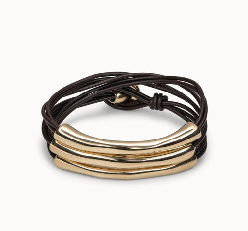 O No Tubi Bracelet Set Gold