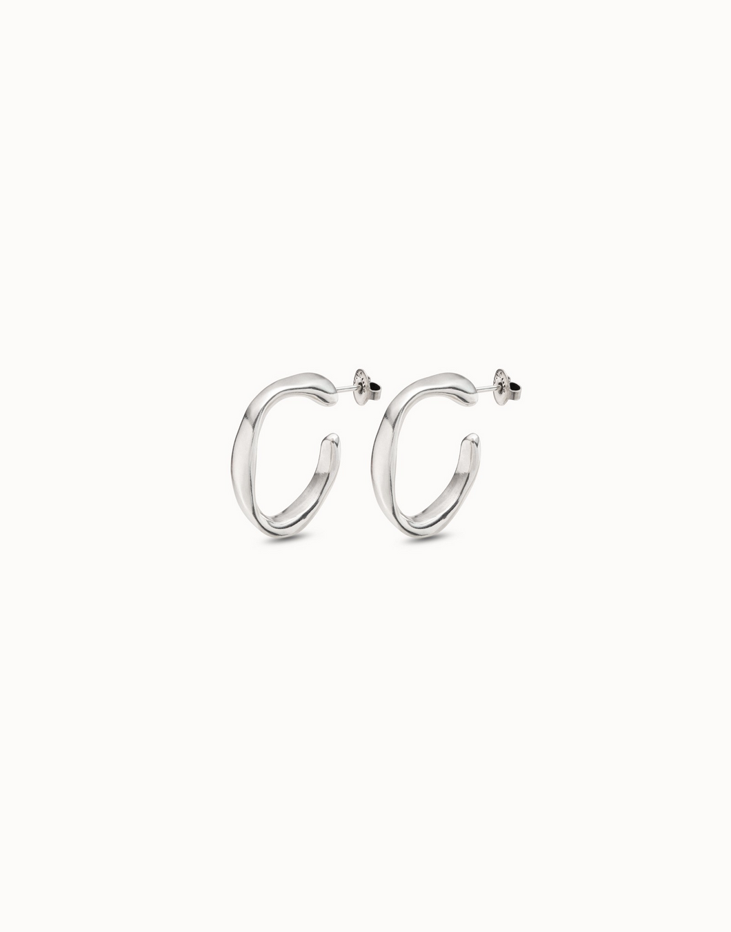 Open Your Mind Earrings Silver