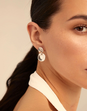 Load image into Gallery viewer, Scales Earrings Silver