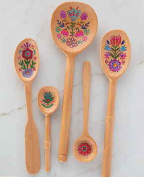 Cutest Wooden Spoons-Set of 5