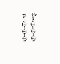Load image into Gallery viewer, Palpito Bead Earrings Silver