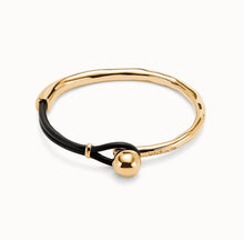 Load image into Gallery viewer, Ser Intrepida Bangle Bracelet Gold