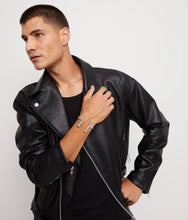 Load image into Gallery viewer, Ser Natural Vertical Tubes Bracelet Silver