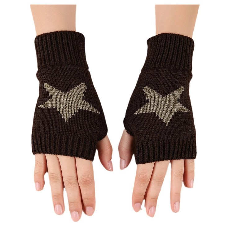 Star Fingerless Gloves