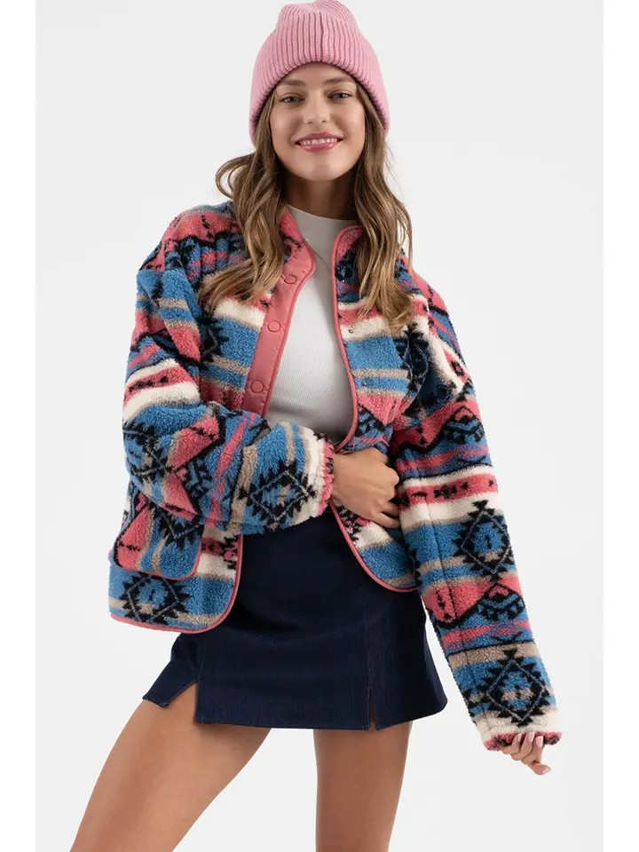 Tribal Fleece Jacket