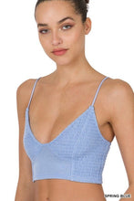 Load image into Gallery viewer, Zenana Smocked Bralette