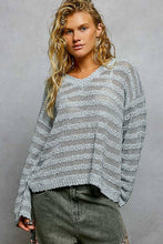 Load image into Gallery viewer, Shay Blush Sheer Sweater