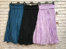 Load image into Gallery viewer, Italian Cotton Maxi Skirt