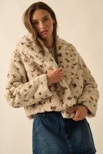 Load image into Gallery viewer, Doe a Deer Faux Fur Jacket