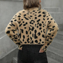 Load image into Gallery viewer, Leopard-Print Sweater