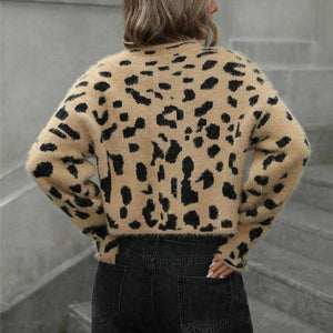 Leopard-Print Sweater