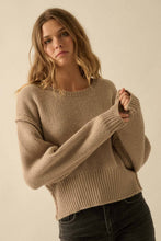 Load image into Gallery viewer, Starlight Winter Aqua Sweater