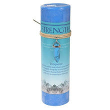 Load image into Gallery viewer, Crystal Energy Pendant Candle