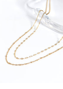 14k -18k Gold Fill Chain Necklace 16" or 18"