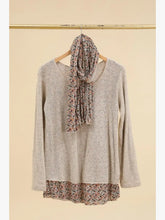 Load image into Gallery viewer, Chardon Sweater with Scarf