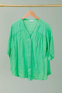Bree Blouse 100%LINEN