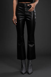 BLU FAUX LEATHER PANTS