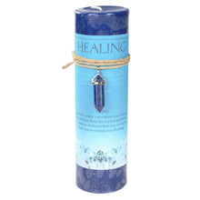 Load image into Gallery viewer, Crystal Energy Pendant Candle