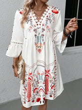 Load image into Gallery viewer, Valerie Lace V Neck Dress