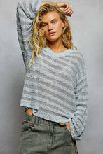 Load image into Gallery viewer, Shay Blush Sheer Sweater