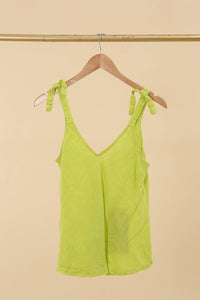 Italian Linen Tank Top