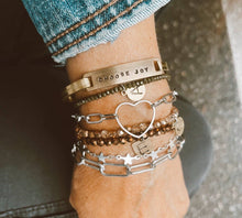 Load image into Gallery viewer, Paper Clip Chain Bracelet