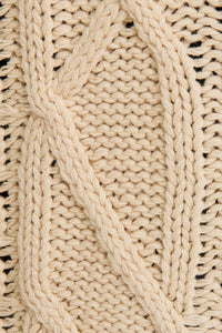 DARCY OVERSIZED CABLE KNIT SWEATER