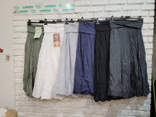 Load image into Gallery viewer, Italian Cotton Maxi Skirt