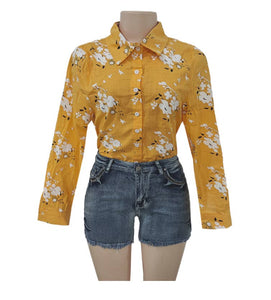 Rosa Linen Buttondown Shirt