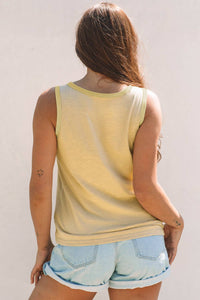 Sheen Edge Tank Top