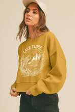 Load image into Gallery viewer, Tahoe Bear Short Crop Sweatshirt