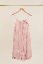 Load image into Gallery viewer, Italian Linen Bow Strap Dress