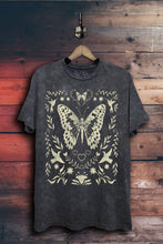 Load image into Gallery viewer, Butterfly Flowers Graphic Tee