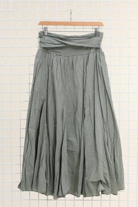 Italian Cotton Maxi Skirt