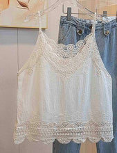 Load image into Gallery viewer, Ladies Lace Embroidery Cami Top