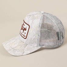 Load image into Gallery viewer, Cowboy and Horse Embroidery Patch Mesh Cap