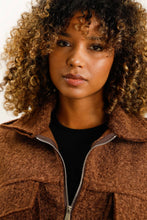 Load image into Gallery viewer, Italian zip bomber jacket