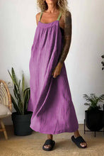 Load image into Gallery viewer, Summer Suspender Maxi Dress