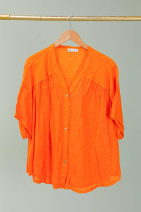 Bree Blouse 100%LINEN