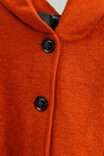 Load image into Gallery viewer, Petra Long Chocolate Wool Coat Italy
