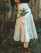 Load image into Gallery viewer, Boho Cargo Pocket Maxi Skirt