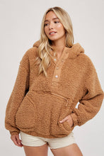 Load image into Gallery viewer, SHERPA HOODIE PULLOVER