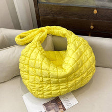 Load image into Gallery viewer, Ladies Puffer Cloud Bag Tote Handbag Slouch Bag