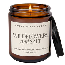 Load image into Gallery viewer, Wildflowers and Salt 9 oz Soy Candle - Home Decor &amp; Gifts