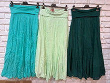 Load image into Gallery viewer, Italian Cotton Maxi Skirt
