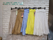 Load image into Gallery viewer, Italian Cotton Maxi Skirt