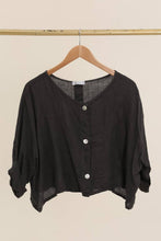 Load image into Gallery viewer, Italian Linen Button Down Top