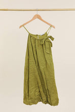 Load image into Gallery viewer, Italian Linen Bow Strap Dress