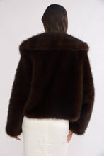 Load image into Gallery viewer, STELLA SHAWL FAUX FUR JACKET